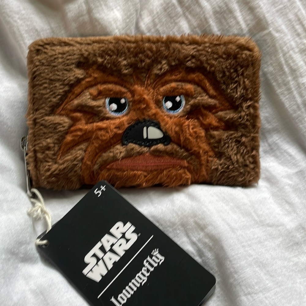NWT Disney Loungefly Star Wars Chewbacca Wallet Wookiee